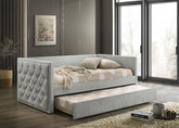 Renzi Twin Daybed W/ Trundle Model Fm1202Gy-Bed By Furniture Of America